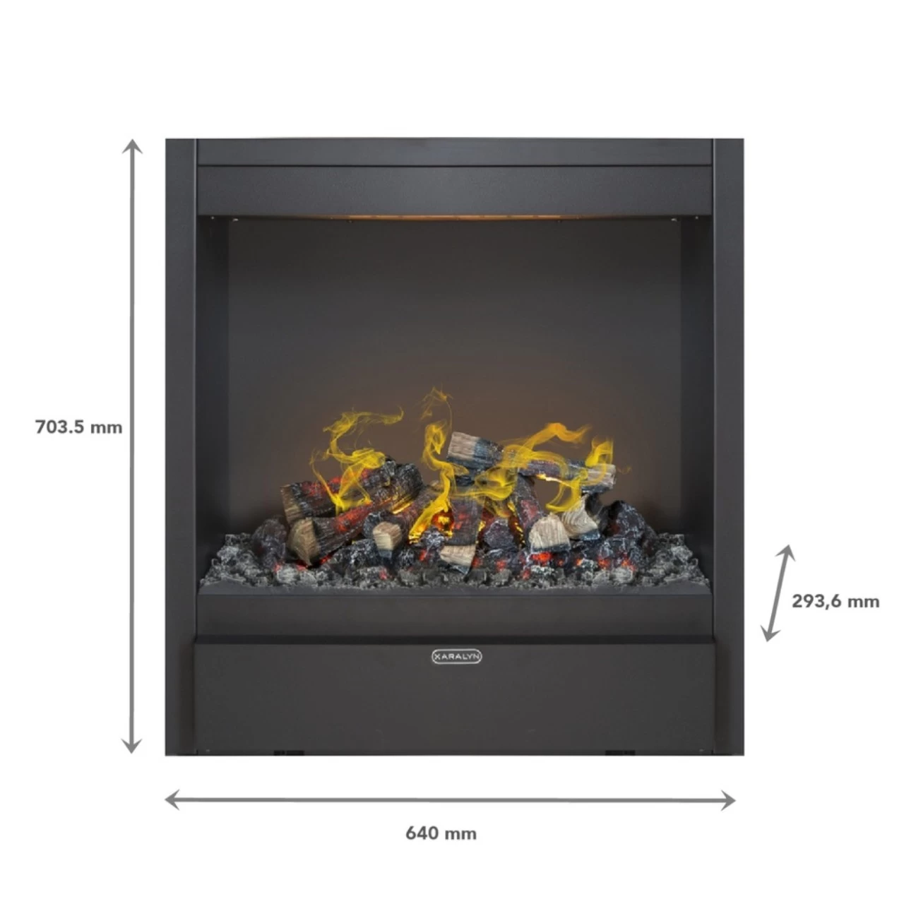 Einbaukasten Albany Opti-Myst Wasserdampf Kamin – Bild 10